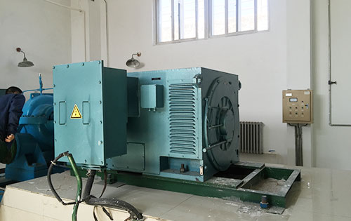 呼和浩特某水电站工程主水泵使用我公司高压电机
